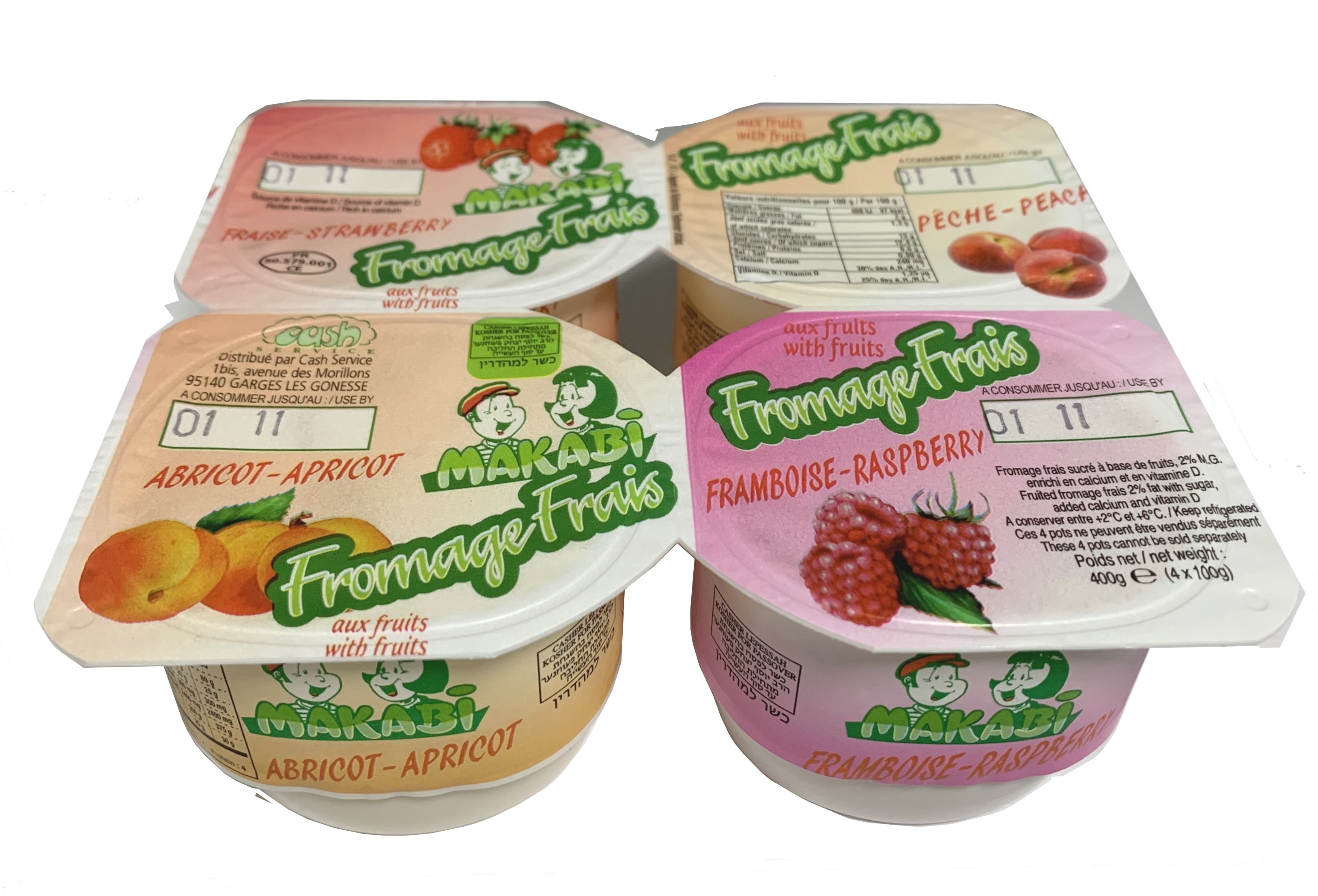 FROMAGE BLANC FRUITE 20% MG PROMO -30% PAR 10 COLIS