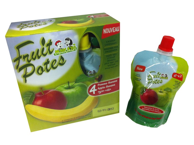 GOURDE POMME BANANE 4X90G