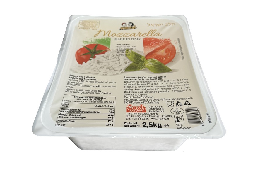 MOZZARELLA ITALIENNE RAPPE PAR 3C