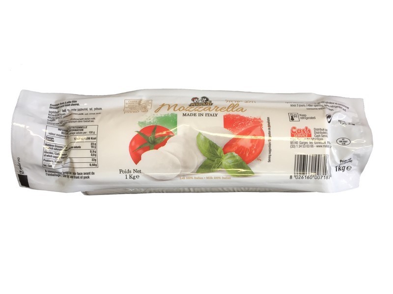 MOZZARELLA PAIN KILO ITALIE 
