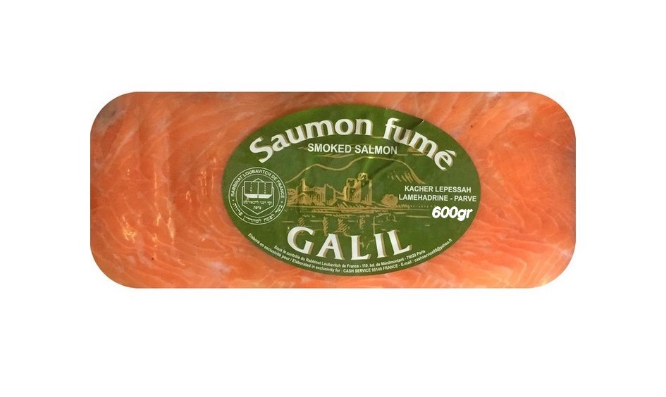 SAUMON FUME ATLANTIQUE 600G SURGELE 
