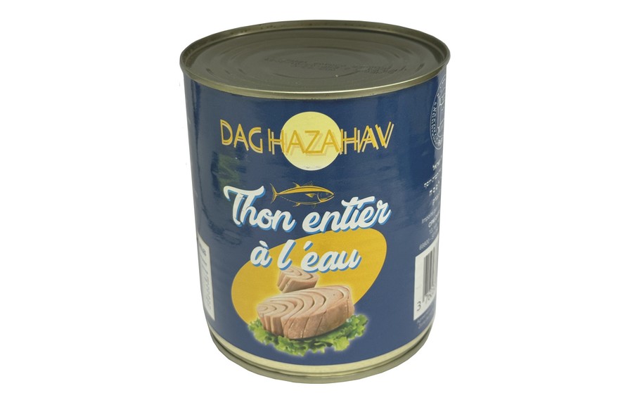 Thon 4/4 à l'eau net égoutée (cacher passover) PRIX NET